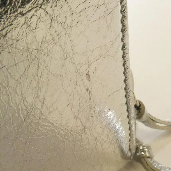 Balenciaga Paper Wallet Leather Silver - Picture 6 of 9